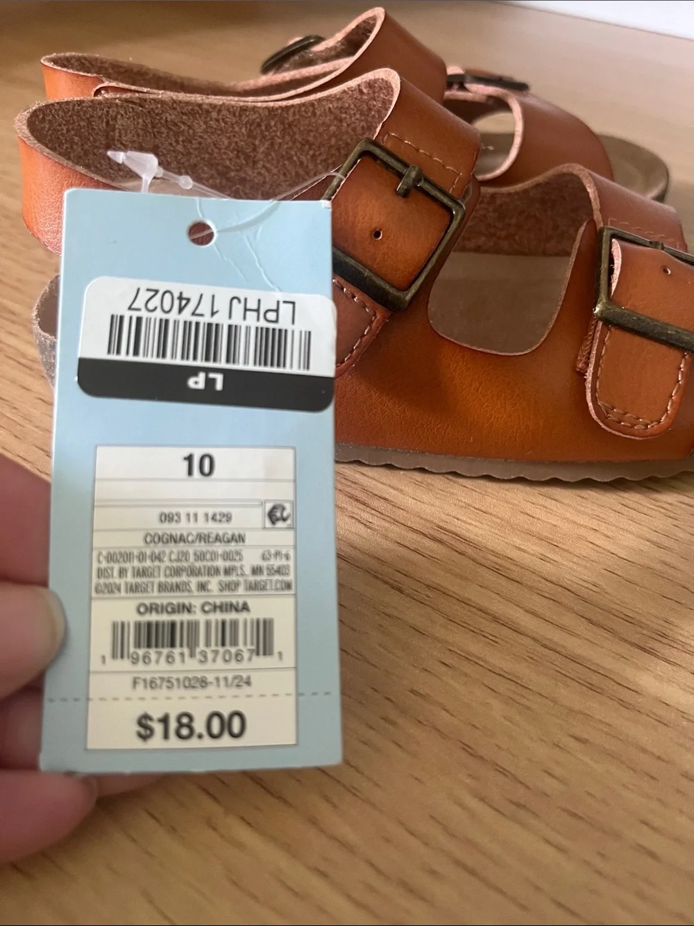 Cat & Jack Kids Sandals Size 10